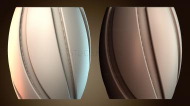 3D модель Чашка со спиральным узором (STL)