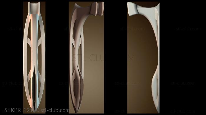 Стильный держатель для поварских ножей