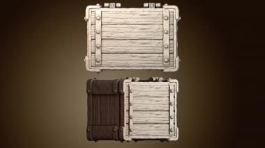 3D модель Сундук для хранения сокровищ (STL)