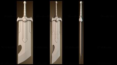 3D модель Меч дневного света охотников на троллей (STL)