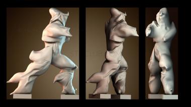 3D модель Уникальные формы непрерывности в пространстве (STL)