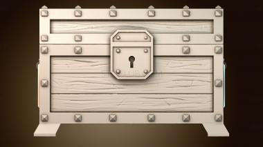 3D модель Базовый сундук (STL)