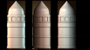 3D модель Болтерный раунд (STL)