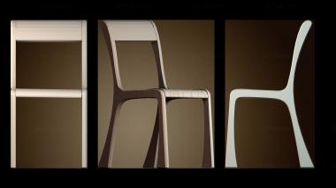 3D модель Стильное кресло (STL)