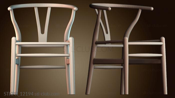 Статуэтки упрощенные Кресло Wegner Wishbone