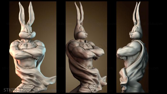 Статуэтки упрощенные Супер кролик