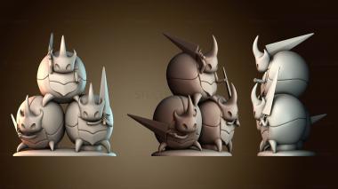 3D модель Полый рыцарь Рыцари наблюдатели (STL)