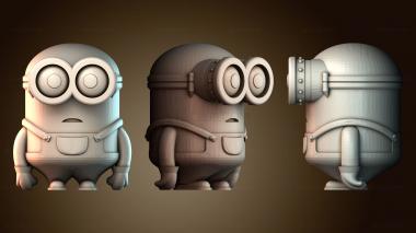 3D модель Миньон Боб (STL)
