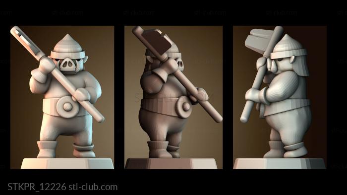 Статуэтки упрощенные Орк