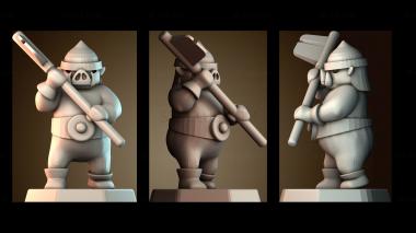 3D модель Орк (STL)