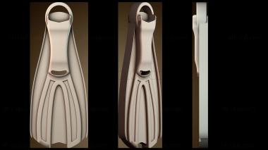 3D модель Брелок в виде ласт (STL)