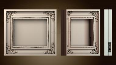 3D модель Рамка для картины из литофана (STL)