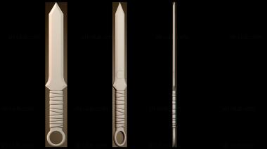 3D модель Нож ниндзя (STL)