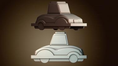 3D модель Автомобиль в час пик Thinkfun (STL)