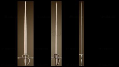 3D модель Боковой меч (STL)