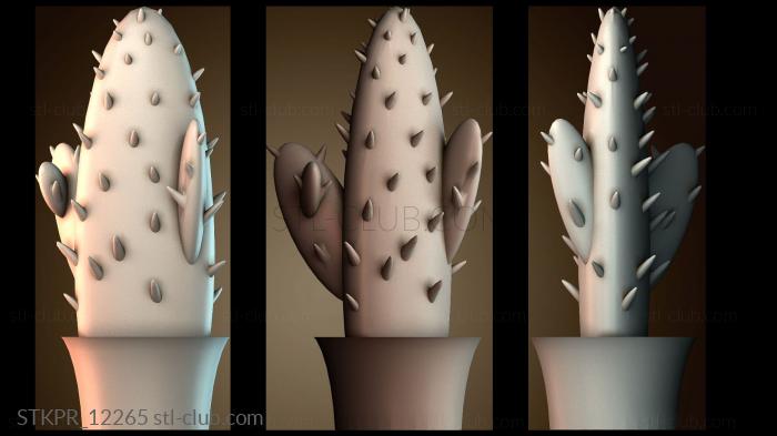 Статуэтки упрощенные Кактус