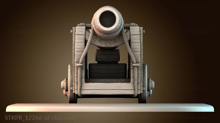 Статуэтки упрощенные Пушка