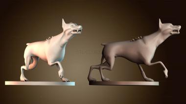 3D модель Собаки зомби Зомбицид (STL)