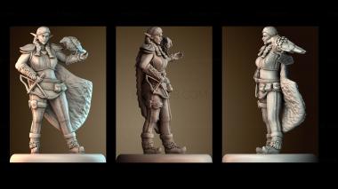 3D модель Фирболг Рейнджер (STL)