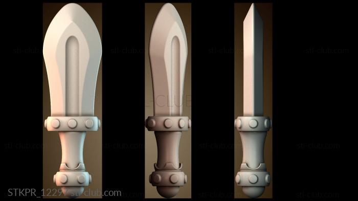 Детская погремушка меч