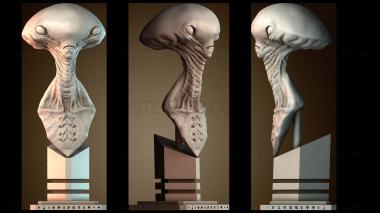 3D модель Джордж Пришелец (STL)