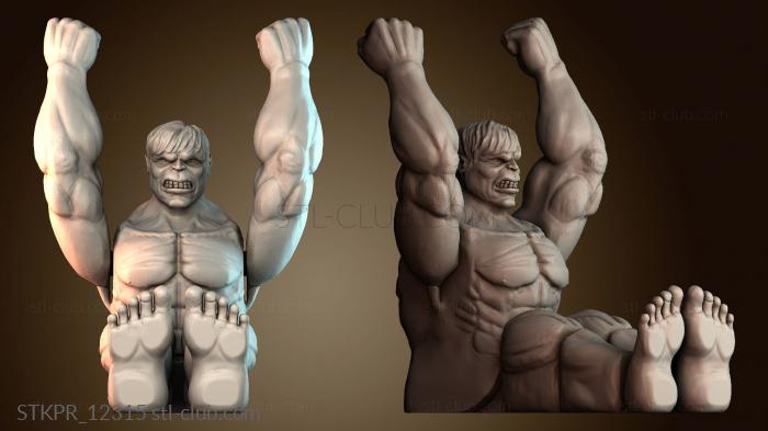 Статуэтки упрощенные Халк