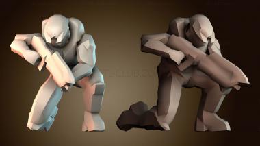 3D модель Чайный пакетик Master Chief CE (STL)