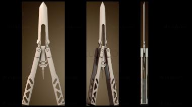 3D модель Октаны Heirloom Apex Legends (STL)