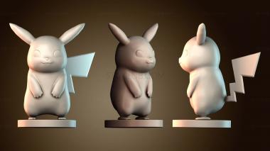 3D модель Пикачу (STL)