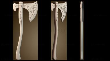 3D модель Топор Кратоса (STL)