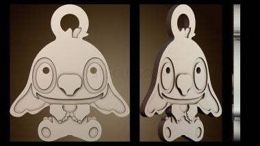 3D модель Держатель ключа для стежка (STL)