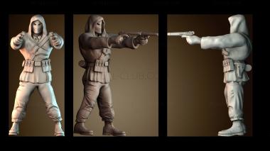 3D модель Axis Masked Assassin Cyberpunk (STL)