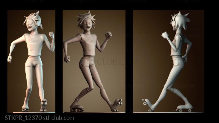 Статуэтки упрощенные Гориллаз