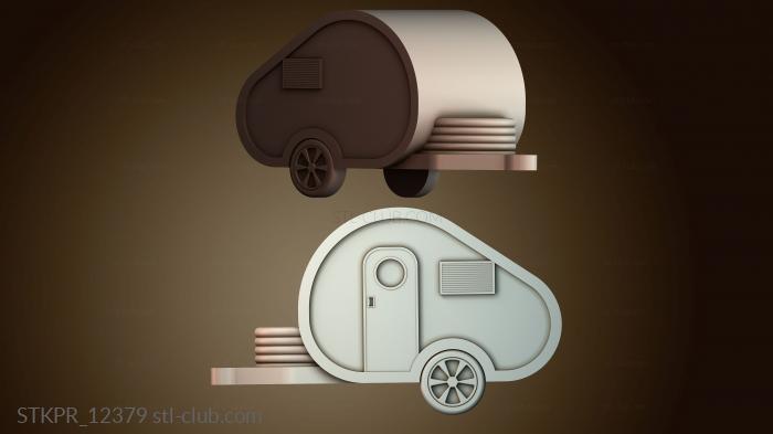 Статуэтки упрощенные Брелок для прицепа