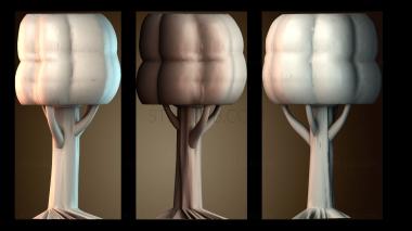 3D модель Дерево света (STL)