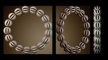 3D модель Браслет из бисера (STL)