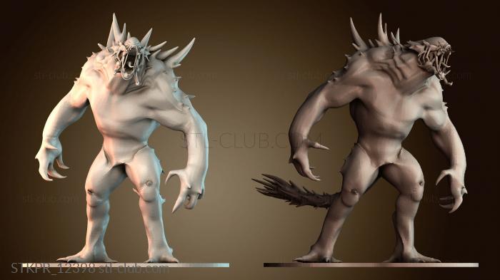 Статуэтки упрощенные Голлиаф Эволюция