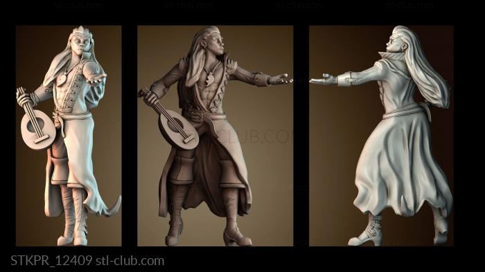 Статуэтки упрощенные Соблазнитель — Бард для рисования и игры