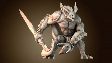 3D модель Десмоду (STL)