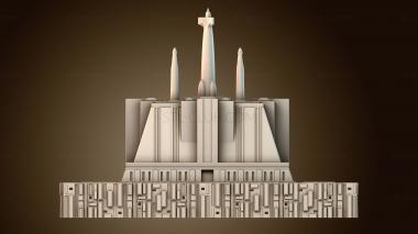 3D модель Храм джедаев (STL)