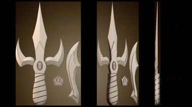 3D модель Набор оружия Mai (STL)