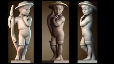 3D модель Деревенский парень (STL)