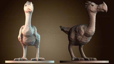 3D модель Птица с топором клювом (STL)