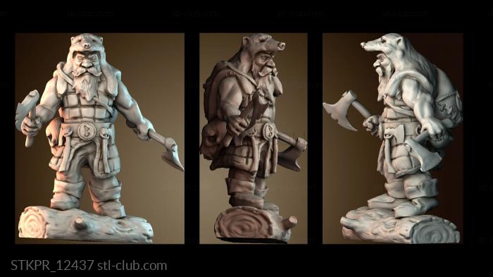 Статуэтки упрощенные Барсук