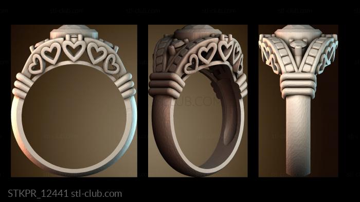 Статуэтки упрощенные Кольцо ко Дню святого Валентина