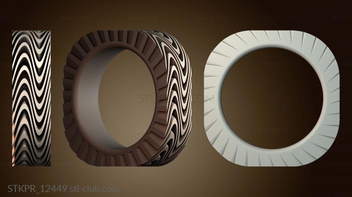 Статуэтки упрощенные Волновое кольцо