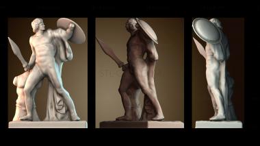 3D модель Статуя Ахиллеса в Гайд парк корнер, Лондон (STL)