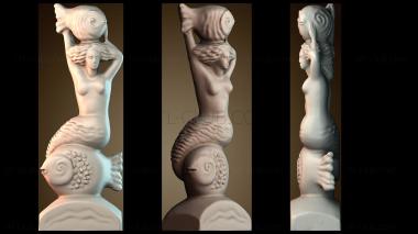 3D модель Русалочка (STL)