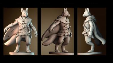 3D модель Лисий вор (STL)
