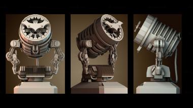 3D модель Бэт сигнал (STL)